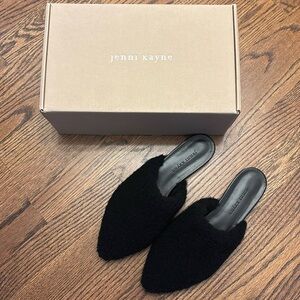 Jenni Kayne black mules size 40